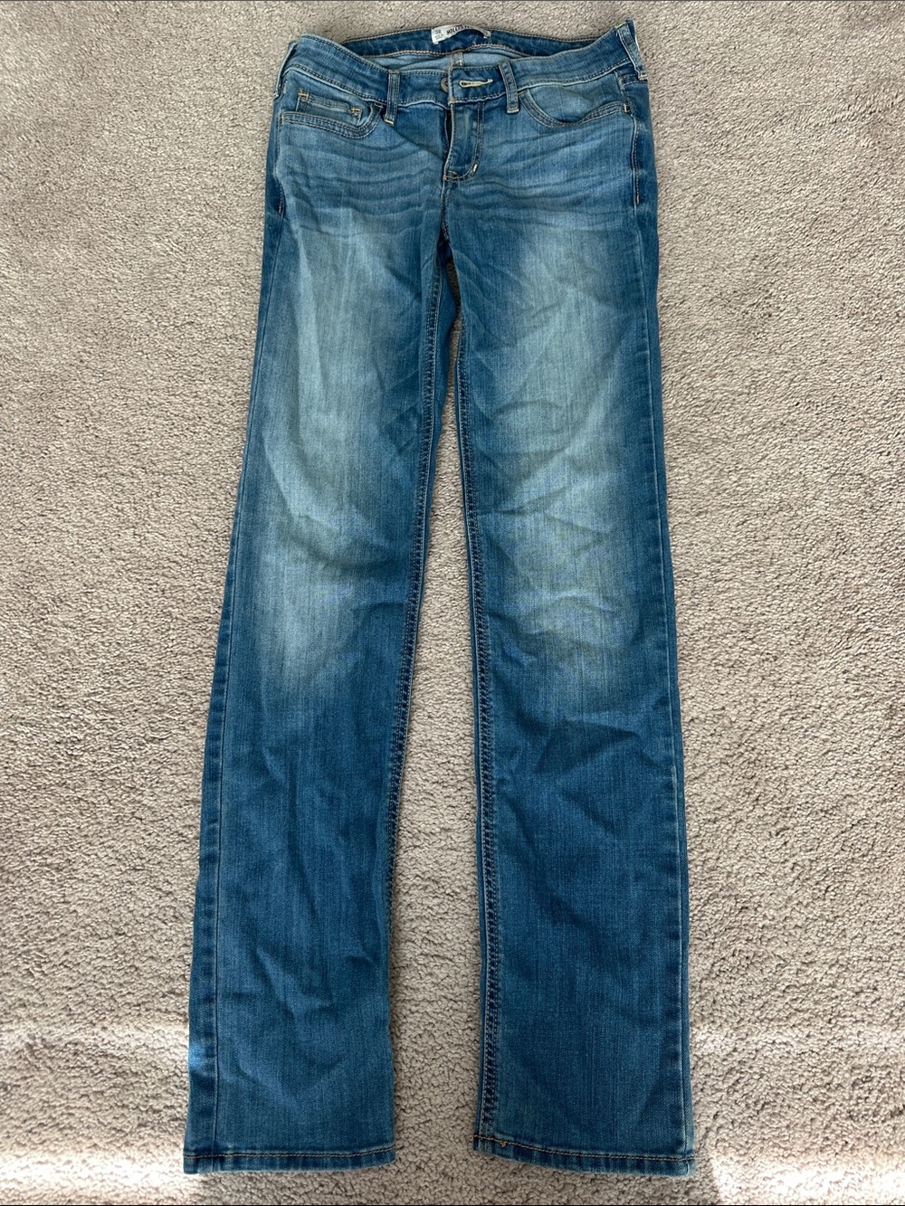 Hollister Women’s skinny Blue Denim Jeans - 3